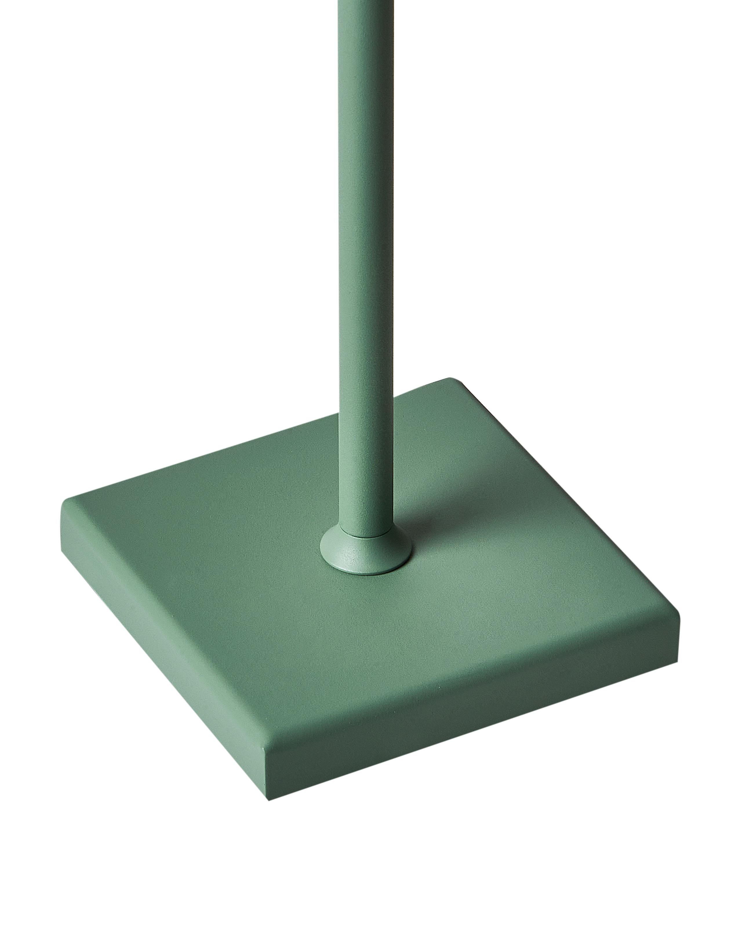 LED draadloze tafellamp BACEIRO met dimmer Metaal Groen