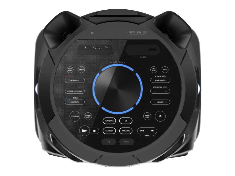 Sony MHC-V73D - Festhøjttaler - trådløs - NFC, Bluetooth - App-kontrolleret