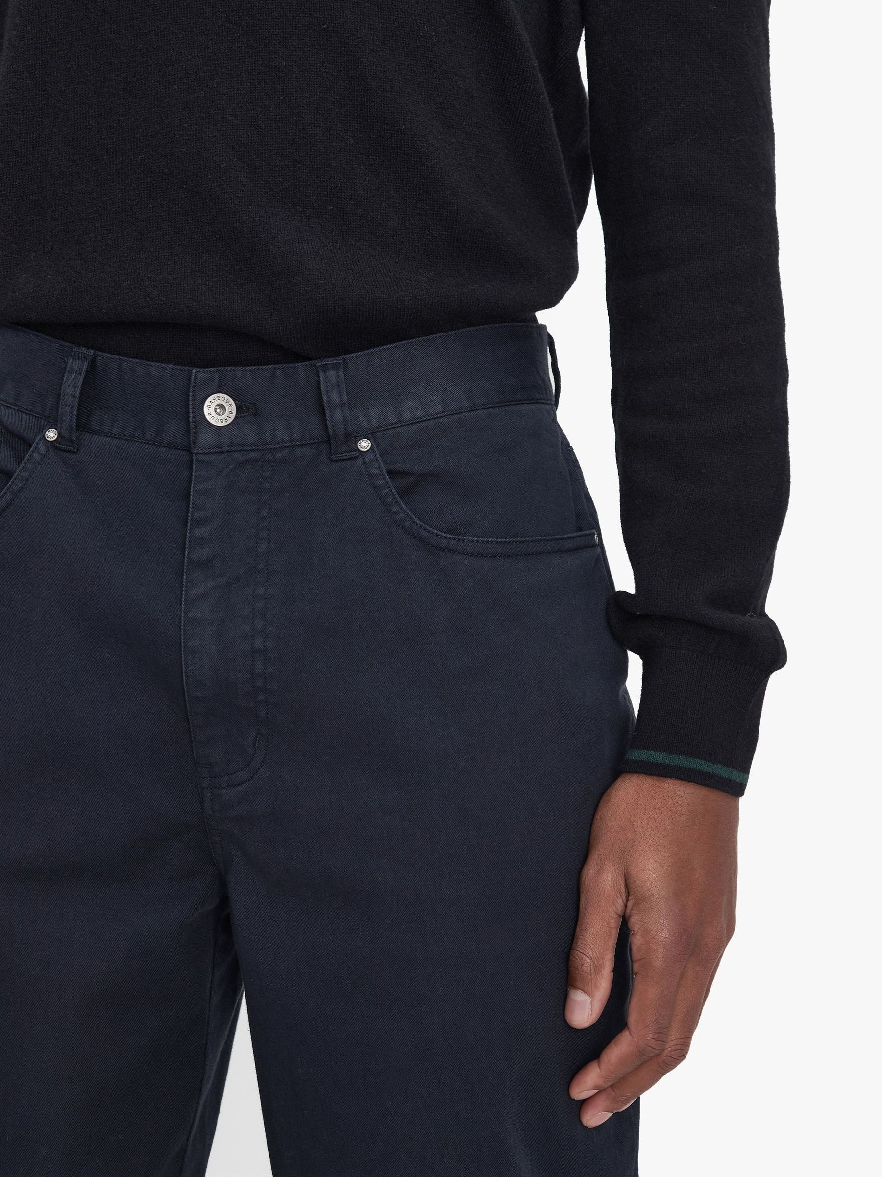 Barbour® Regular Fit Washed Trousers