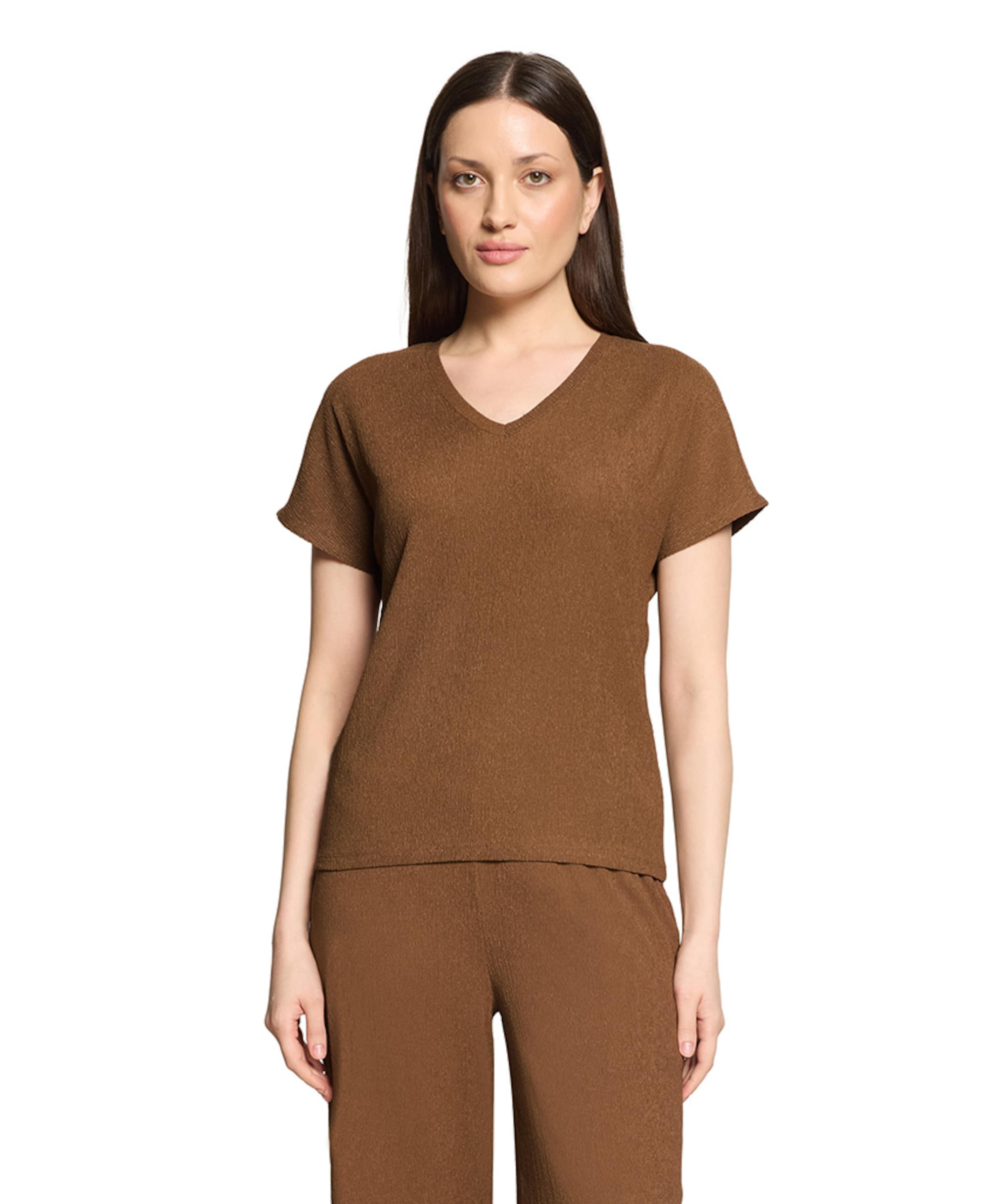 Betty Barclay Dames T-shirt bruin