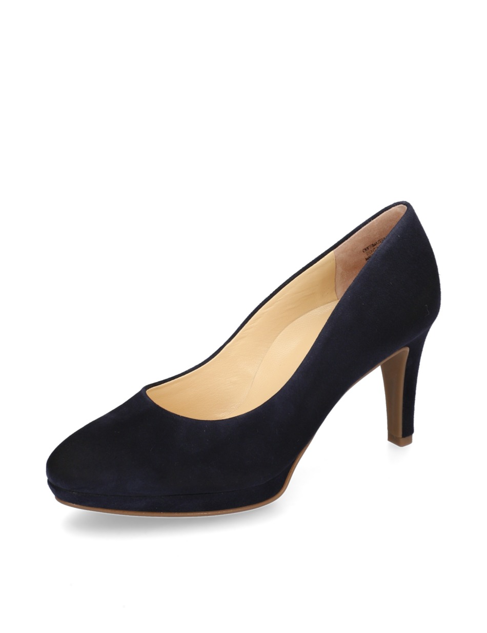 Veloursleder Pumps