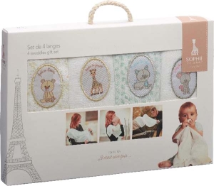 SOPHIE LA GIRAFE 4-teiliges Windelset