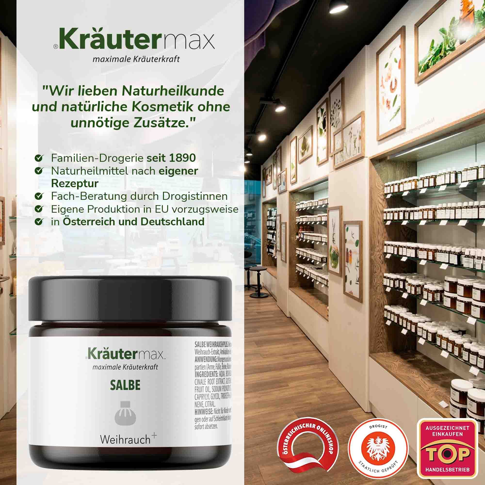 Kräutermax Salbe Weihrauch plus Arnika