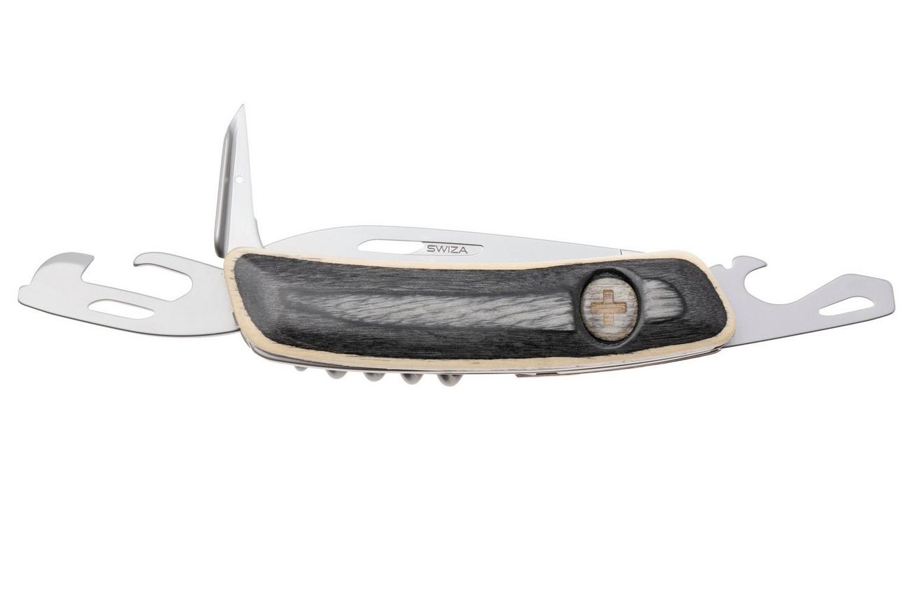 Swiza D03 AM, KNI.0036.6520, Laminate White, Zwitsers zakmes, 6 tools