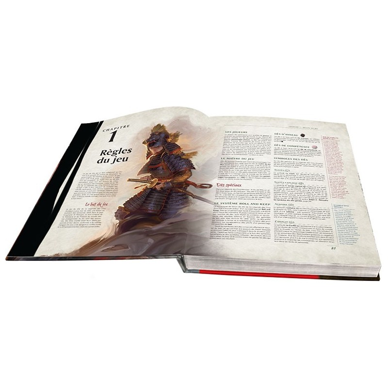 La Légende des Cinq Anneaux : Le Jeu de Rôle - Livre de règles