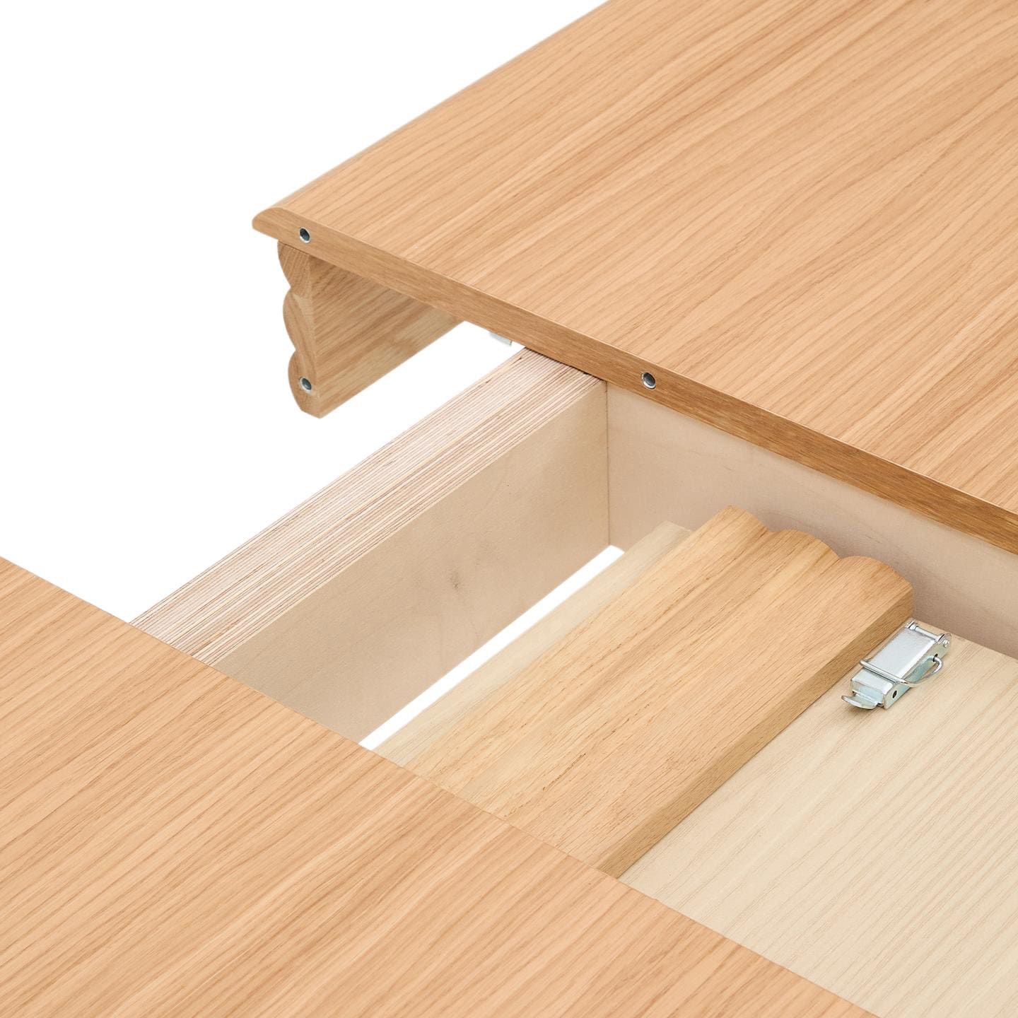 Kave Home Esstisch LENON 200(280) x 90 cm naturfarben