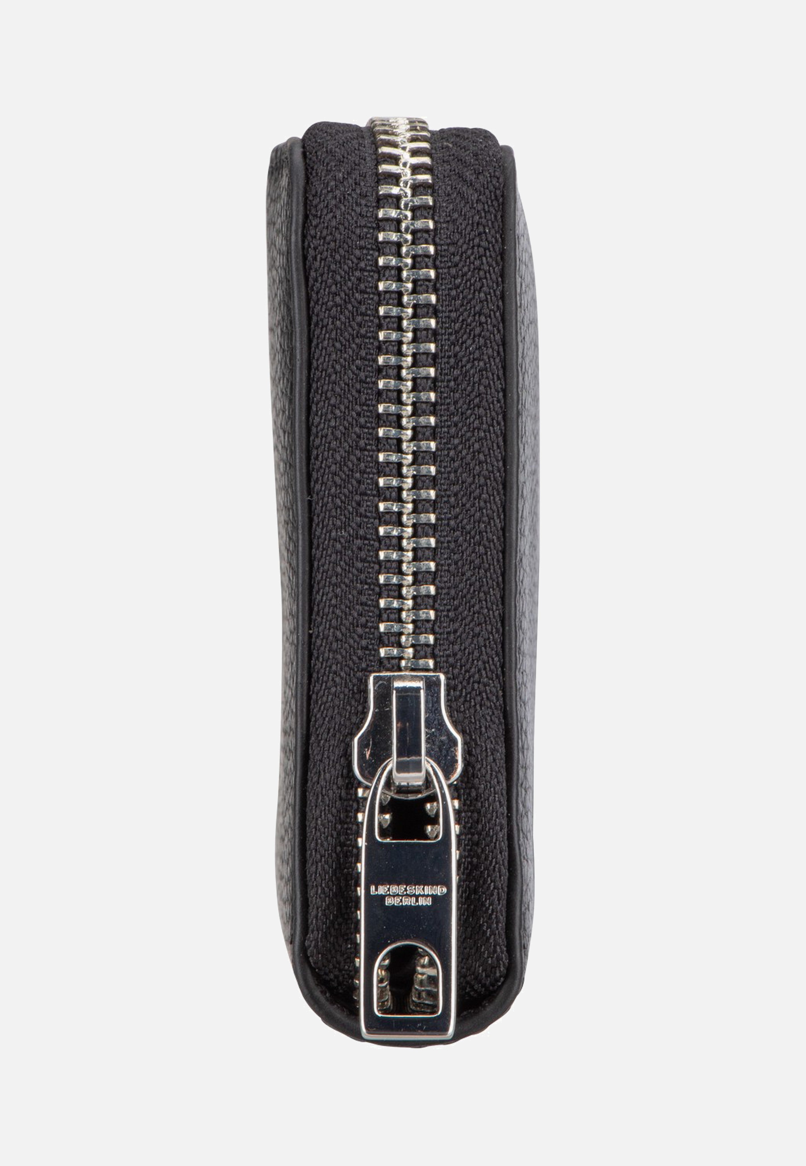 Gigi Small Pebble Black - Portemonnaie