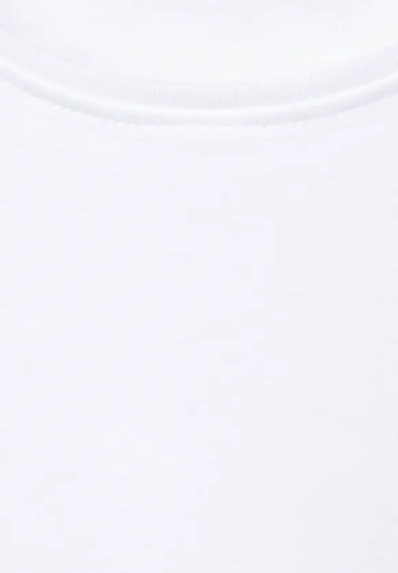 Basic Langarmshirt - White