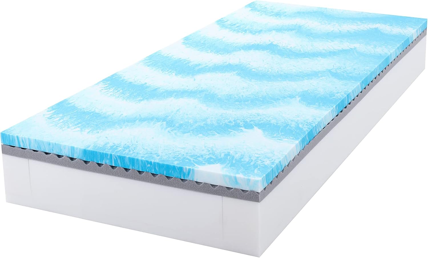 MLILY Plus Matratze 90x200 cm | Memory Foam Matratze mit 26 cm Höhe | Angenehmer Liegekomfort | 7 Komfortzonen und 4 Schichten für Luxuriösen Schlaf