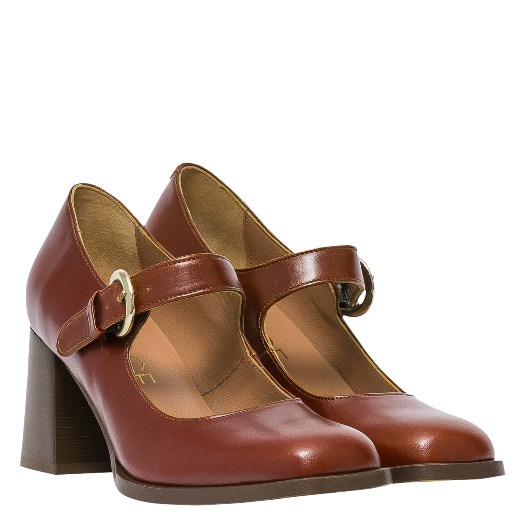 ISIS - Babies en cuir | Marron