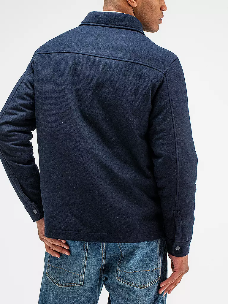 BUTCHER OF BLUE Overshirt NORBU dunkelblau