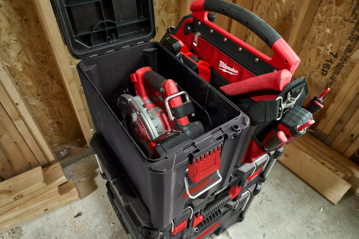 Milwaukee 4932471723 Packout Compact Box Gereedschapskist - 411 x 254 x 330mm