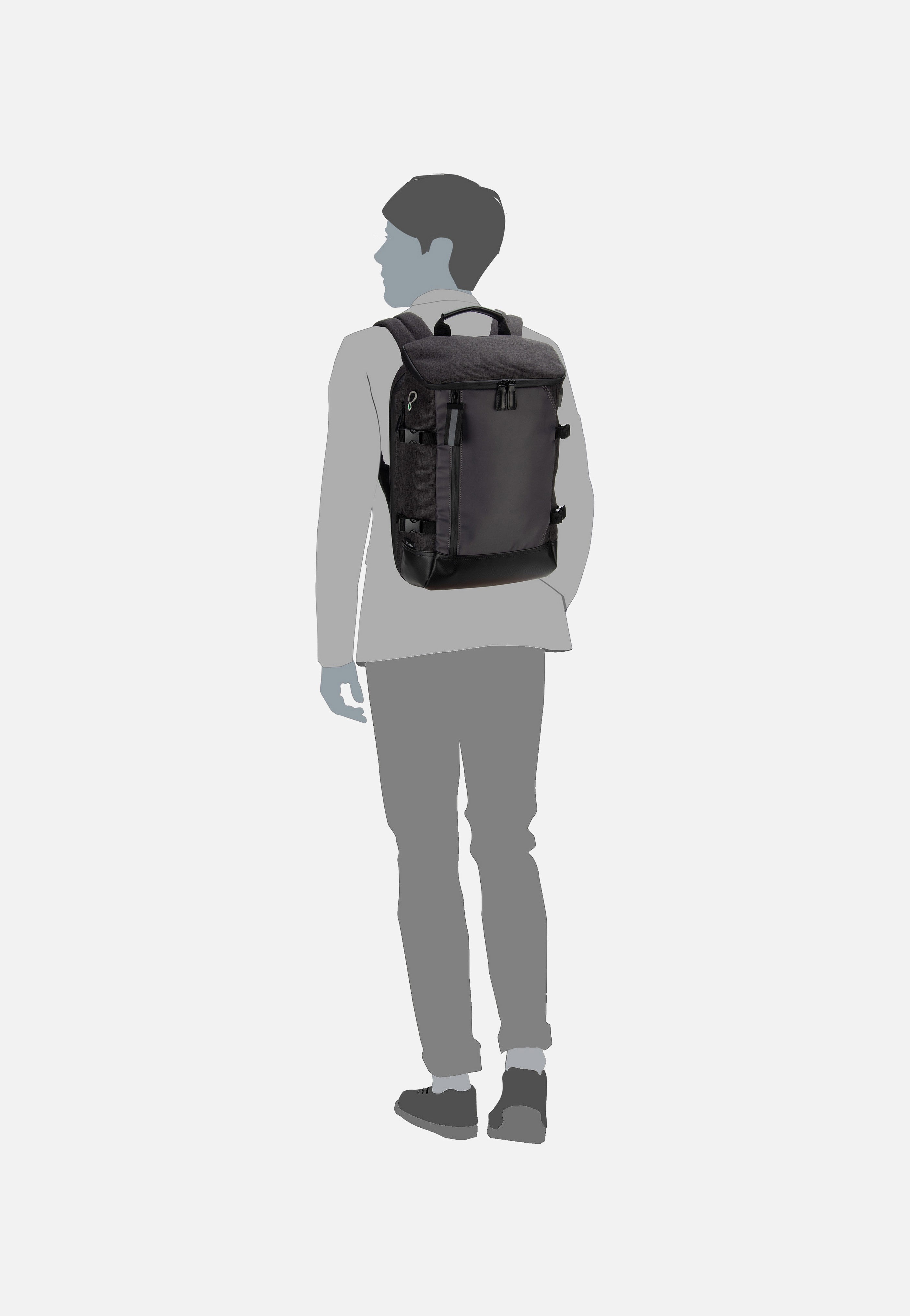 Speed 2396 Schwarz - Rucksack