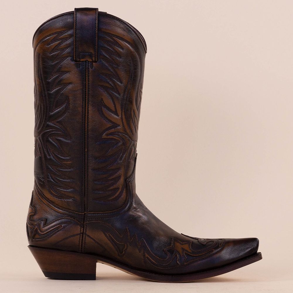 Sendra cowboyboots 13009 britnes flo marron
