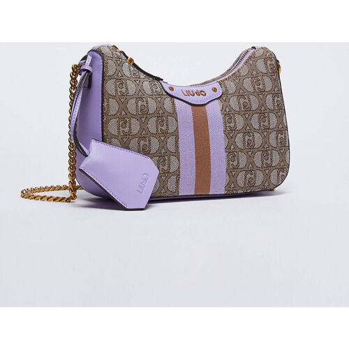 Liu Jo - Bandolera jacquard Marrón