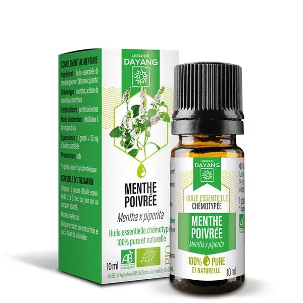 Óleo Essencial de Hortelã-Pimenta Orgânico Dayang 10ml