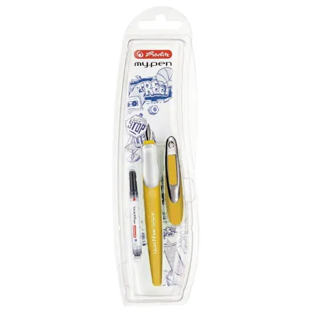 herlitz Füller my.pen senf/weiß