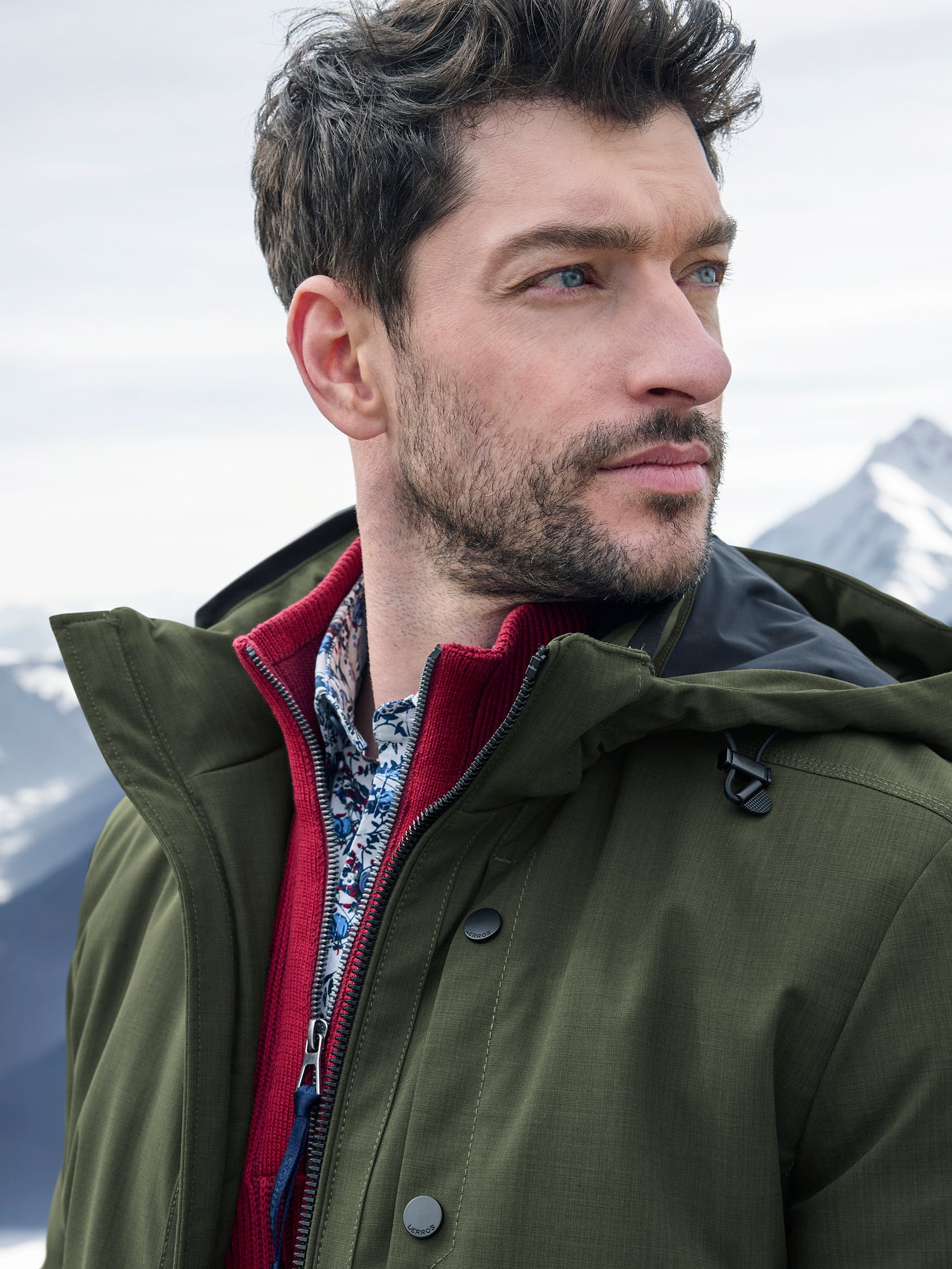 Herren Blouson in Strukturoptik