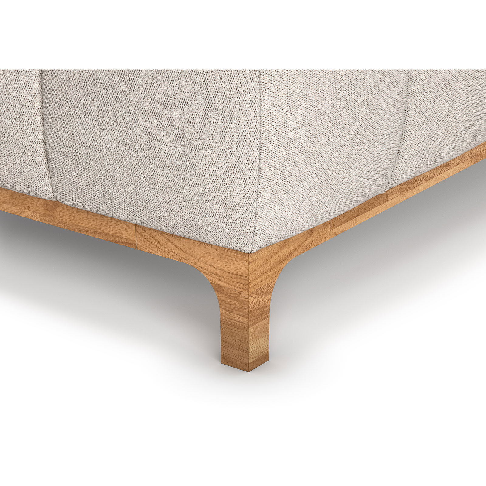Boxspringbett - light grey - H3/4 - Bettkasten - 180x200 cm