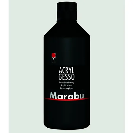 Marabu Acryl Gesso, Schwarz 812, 500 ml