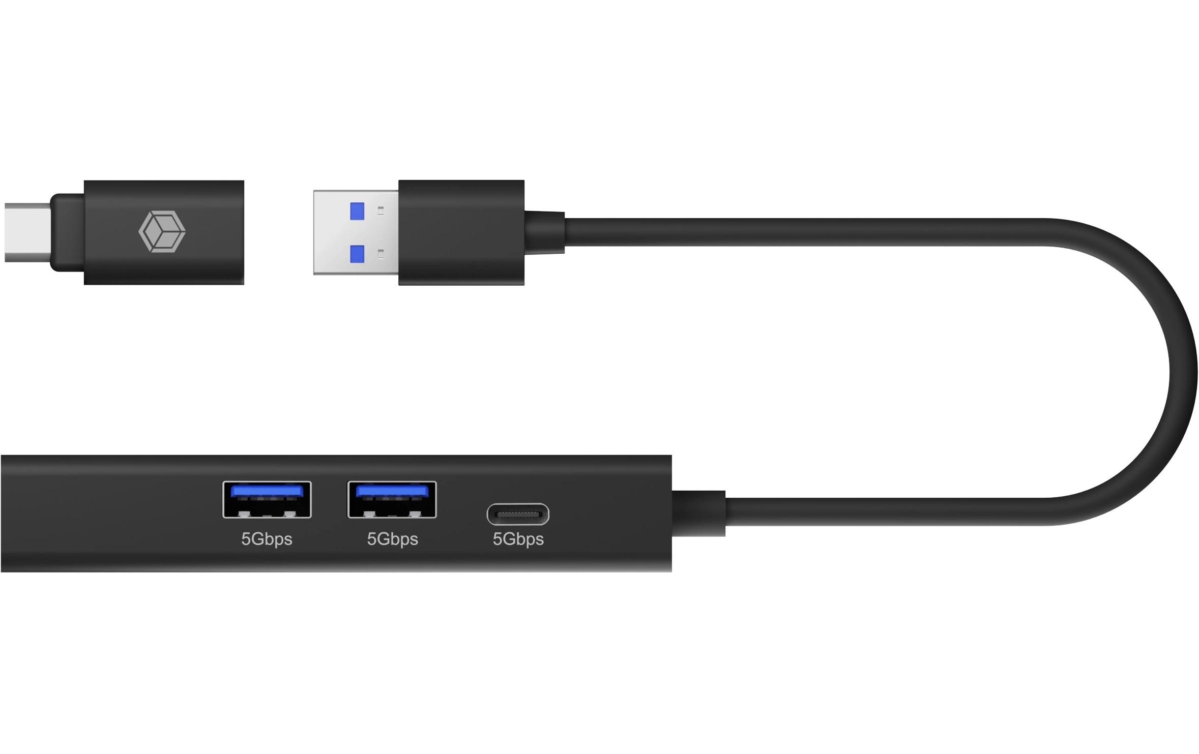 USB-Hub IB-HUB1439-LAN4-Port USB-Hub