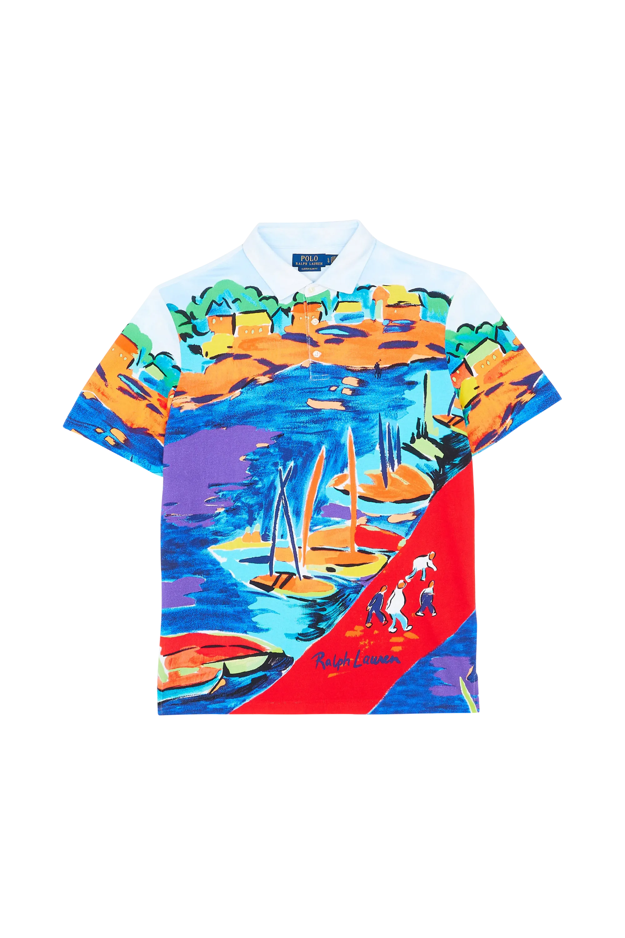 POLO RALPH LAUREN Chemise 20/1 PRINTED MESH Multicolore