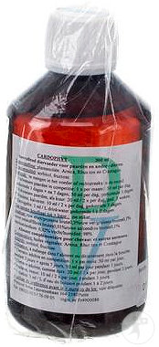 PhytoVet CardoPhyt Liquide Aliment Complémentaire Chevaux Et Autres Animaux 300ml