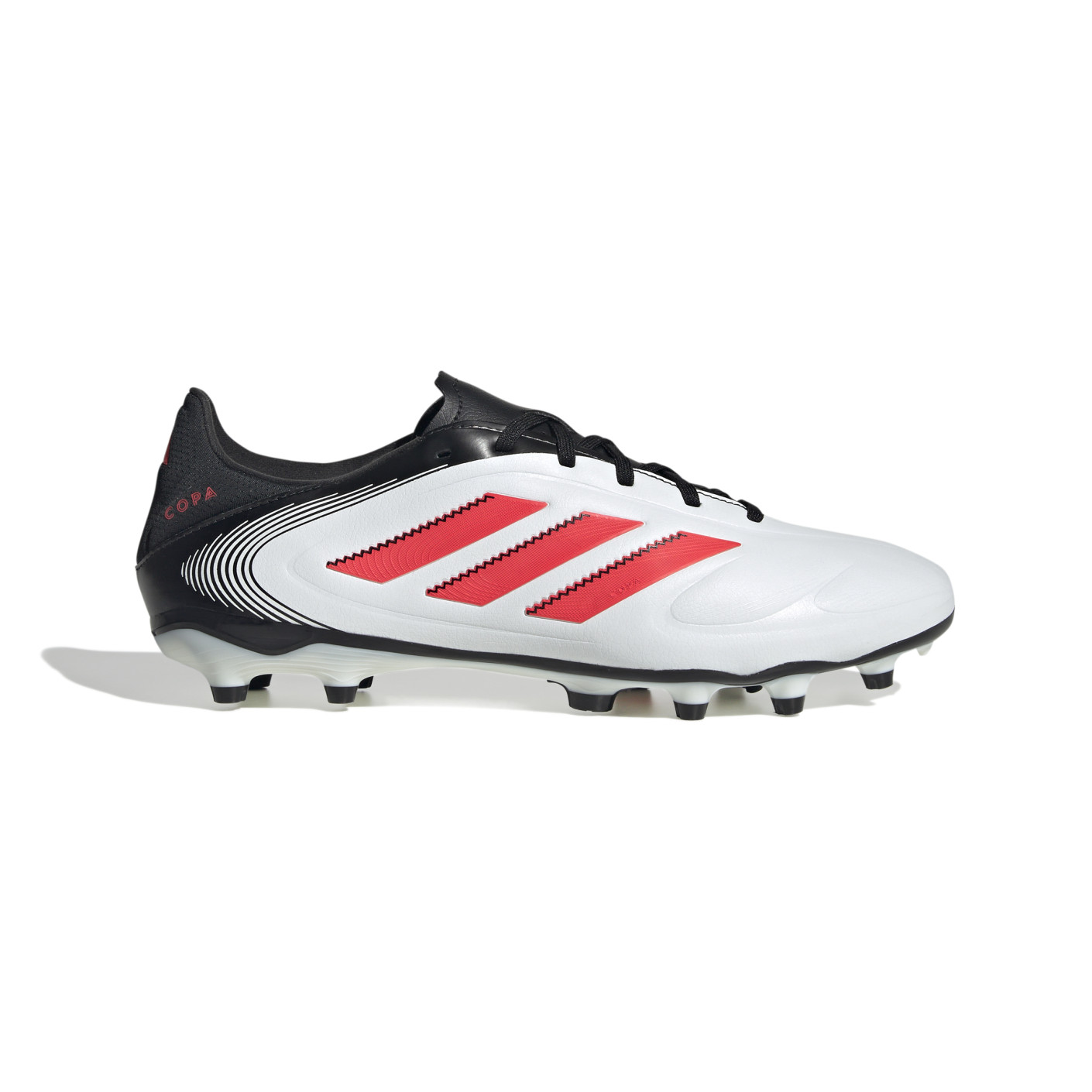 Adidas Copa Pure III League Gras / Kunstgras Voetbalschoenen (MG) Wit Zwart Rood