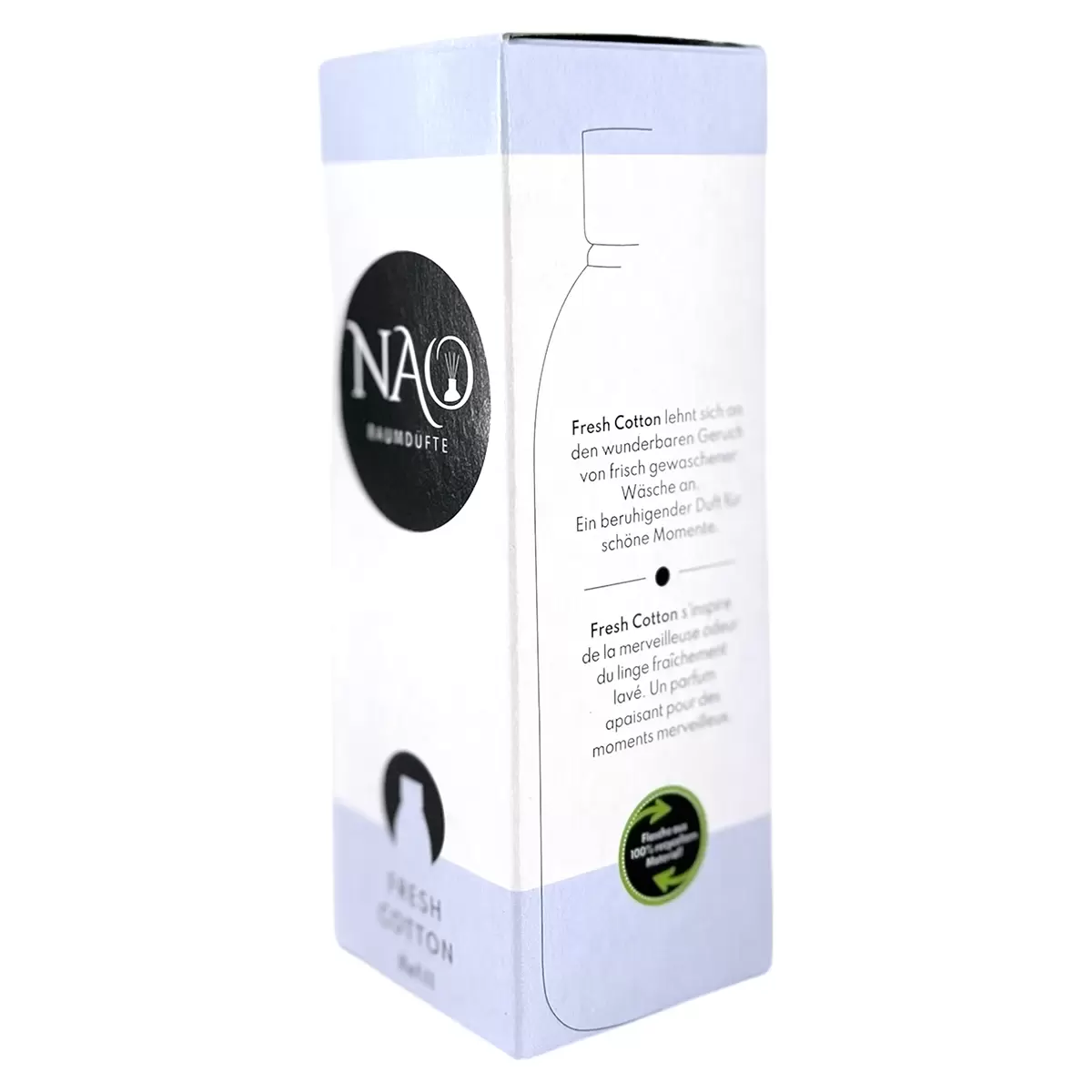 Nachfüllflasche Fresh Cotton NAO Blau