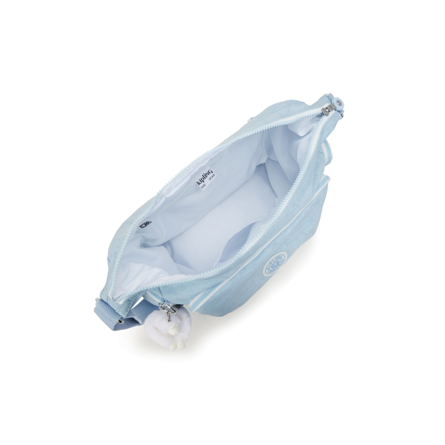 GABB Grand sac à bandoulière avec sangle réglable - Frost Blue Block