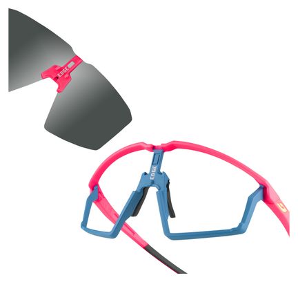 Lunettes Julbo Edge Spectron 3 Rose Fluo/Bleu
