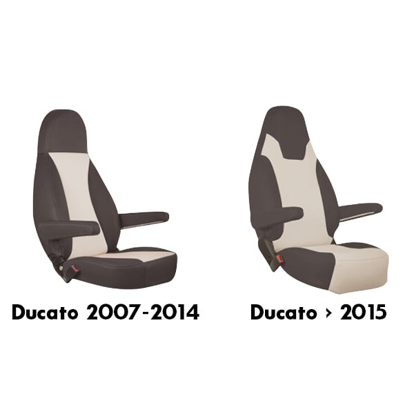 Housses de sièges Fiat DUCATO GRIS