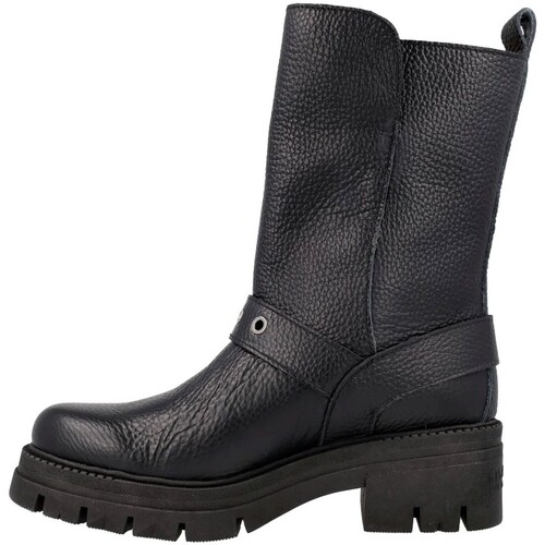 Hispanitas - BOTA MOTERA CON HEBILLASAshley HI233155 NEGRO Negro