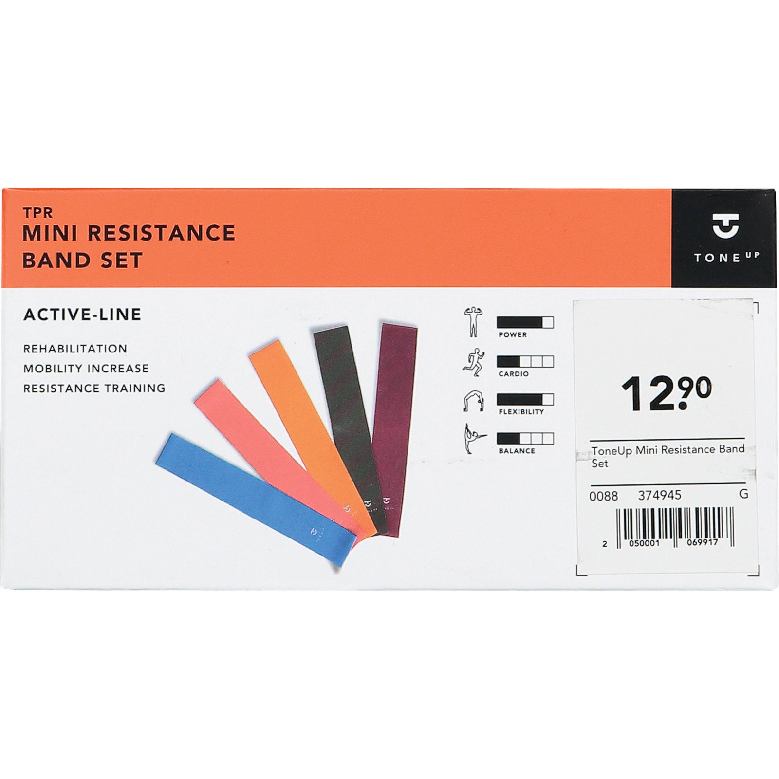 Tone Up Mini Resistance Band Set