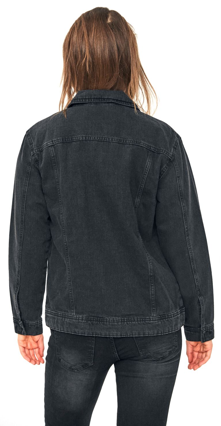 Veste en Jean Noire Ole | Noisy May Veste en Jean