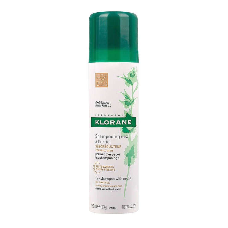 Shampooing sec à l'ortie cheveux châtains 150ml