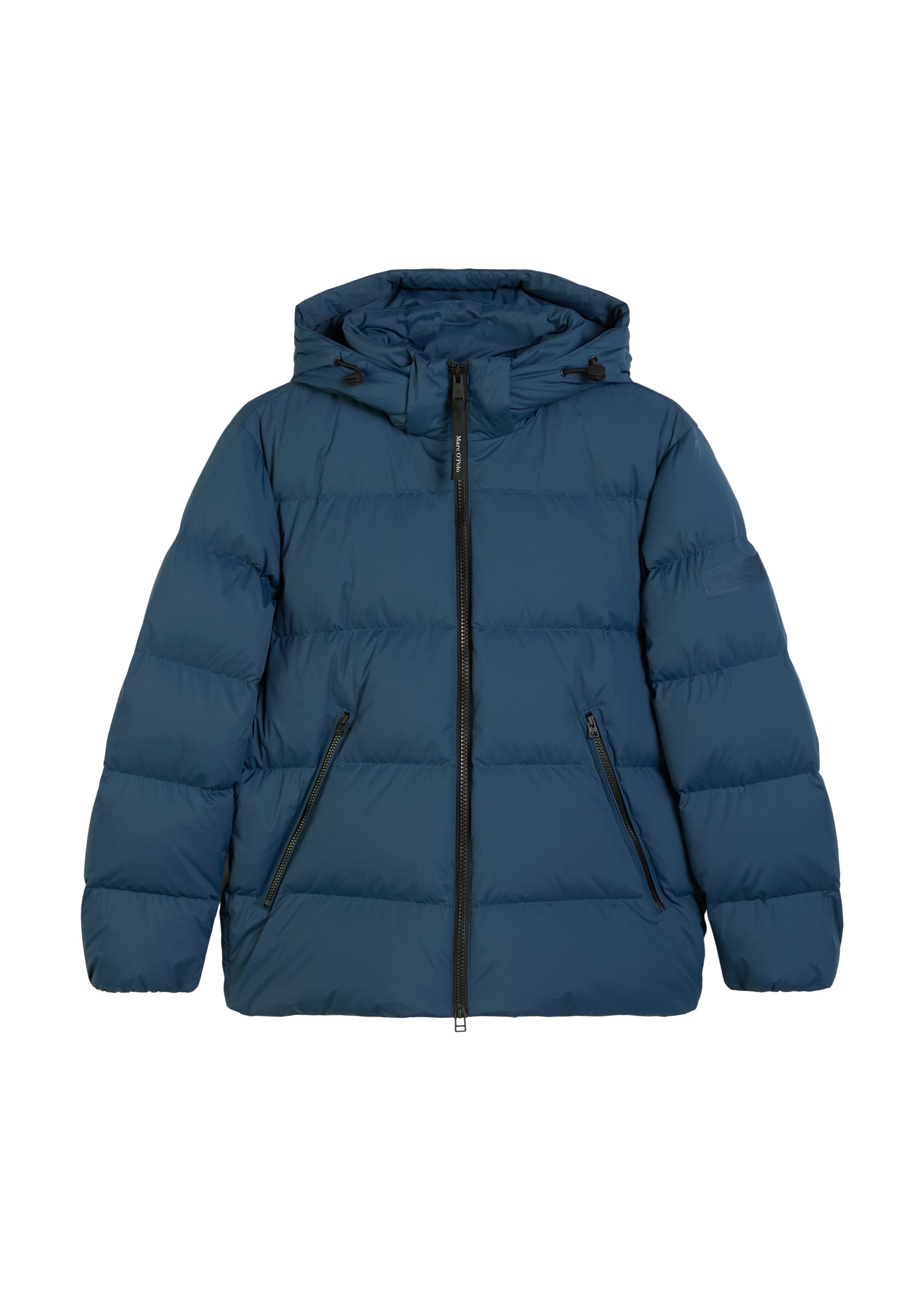 Marc O'Polo Daunenjacke mit Kapuze mit 2-Wege-Zipper und abnehmbarer Kapuze