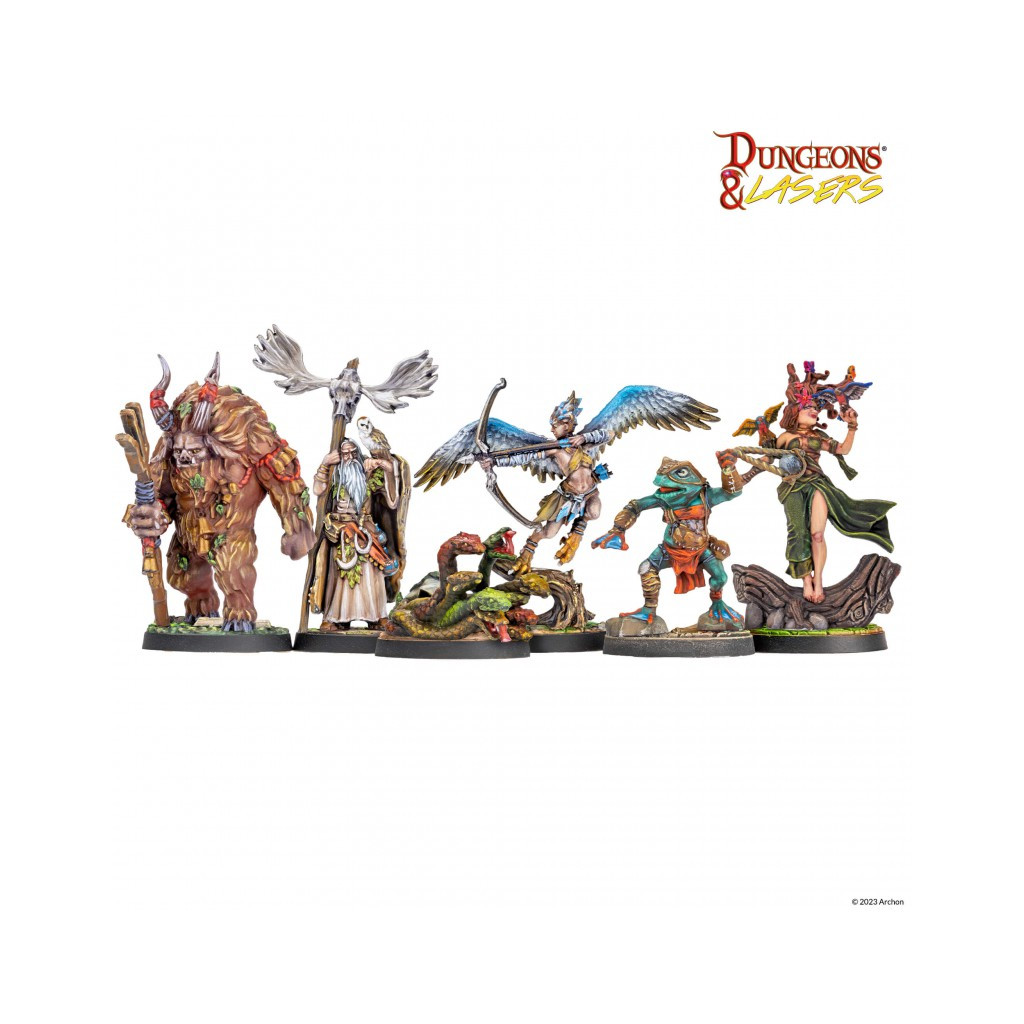 Dungeons & Lasers - Décors - Fantasy Miniatures Set