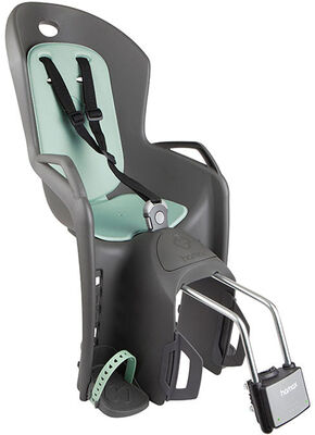 Hamax AMIGA Sykkelsete, Dark Grey/Green