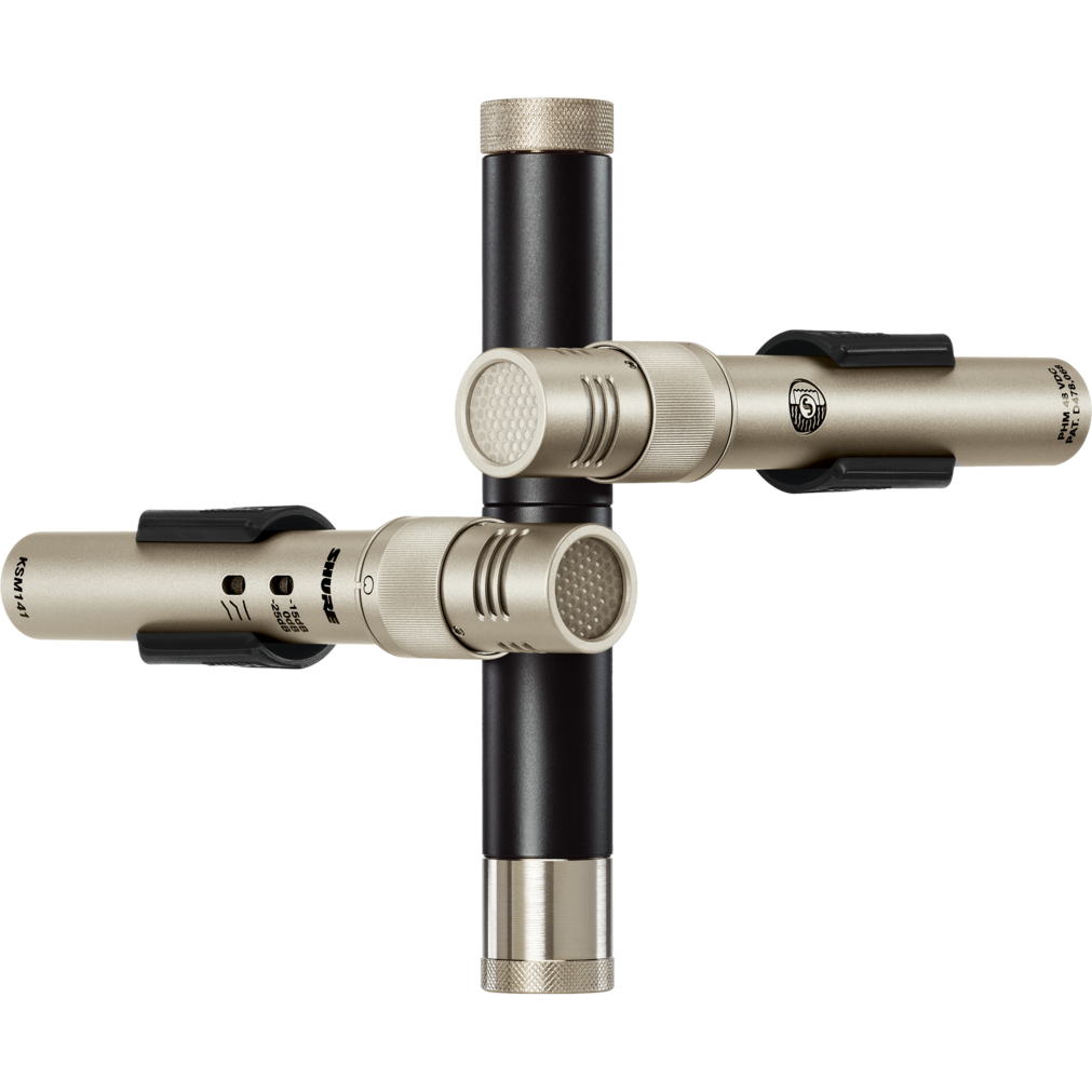 Shure KSM141/SL-ST condensator microfoon stereo pair