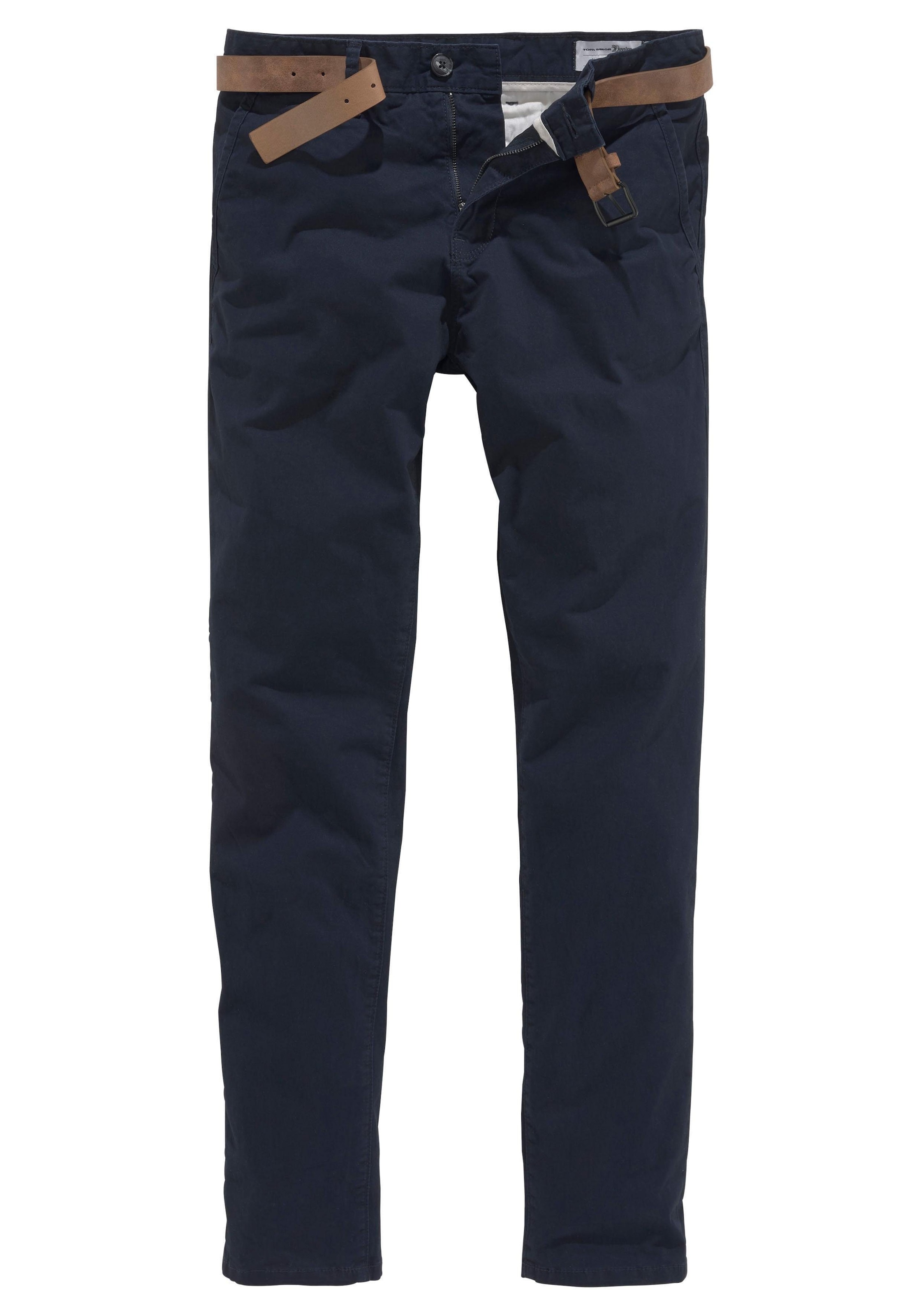 TOM TAILOR Denim Chinohose  leicht vorgewaschen
