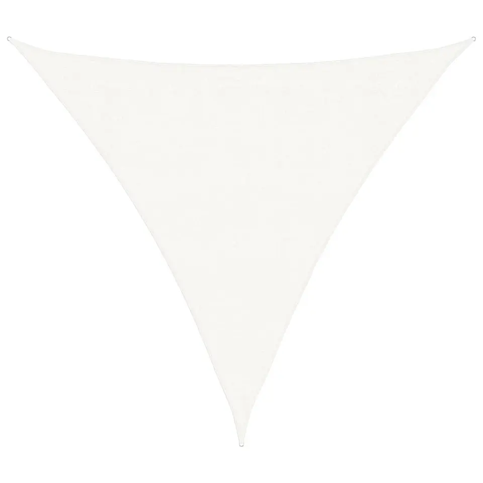 vidaXL - Zonnezeil - Wit - 3.6 x 3.6 x 3.6 m