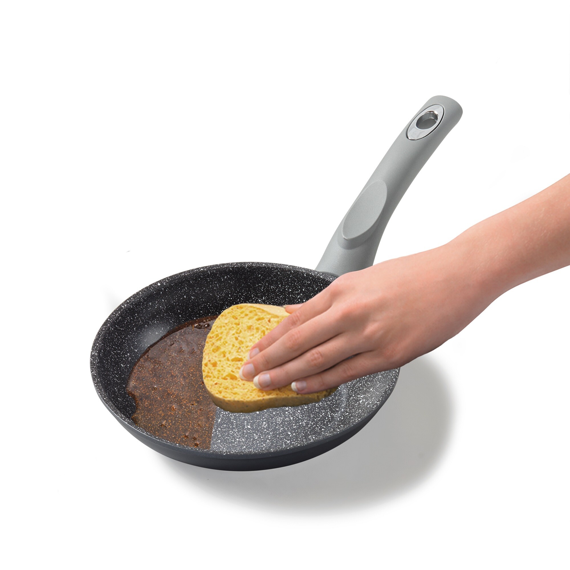 STONELINE® Gourmundo Bratpfanne 20 cm, Made in Germany, Induktion, antihaftbeschichtete Pfanne