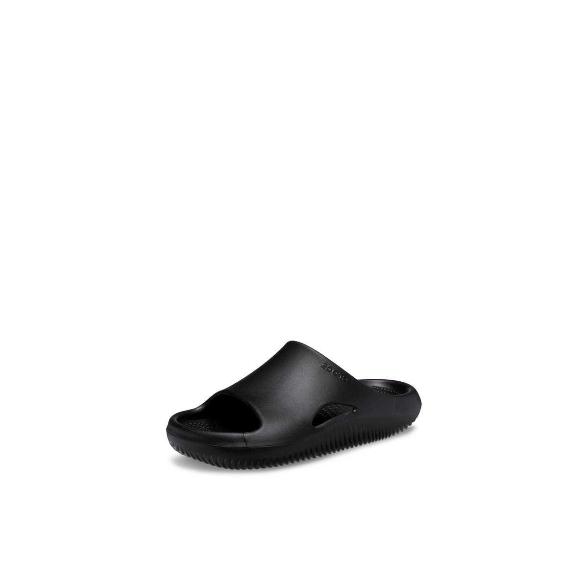 CROCS-Mellow_slide-Sandales athlétiques à glissière - Talon plat - Noir