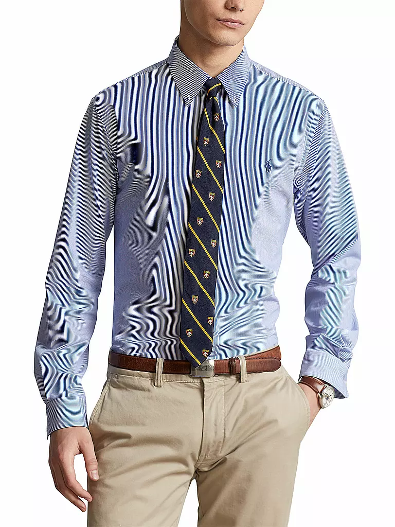 POLO RALPH LAUREN Hemd Custom Fit blau