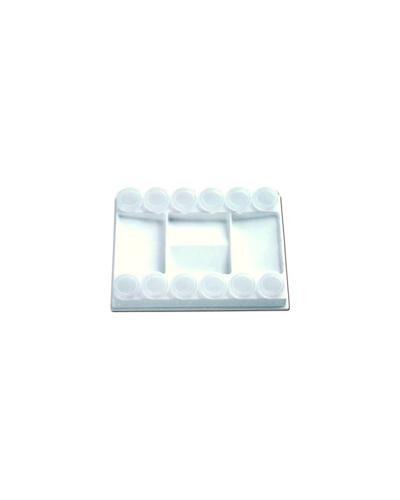 Palette en plastique avec godets fermes