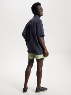Camisa de manga curta Tommy Hilfiger x Vacation em linho