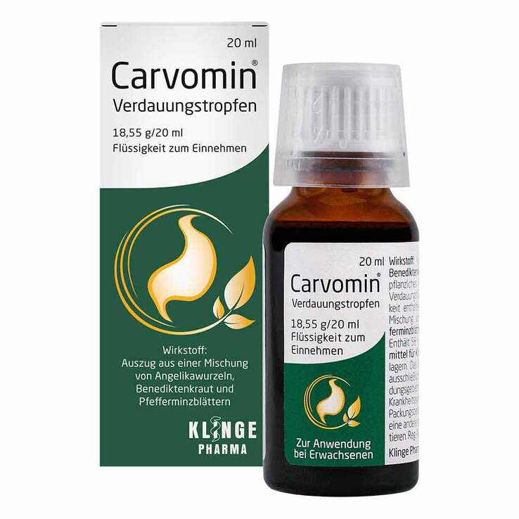 Carvomin Verdauungstropfen, 20 ml