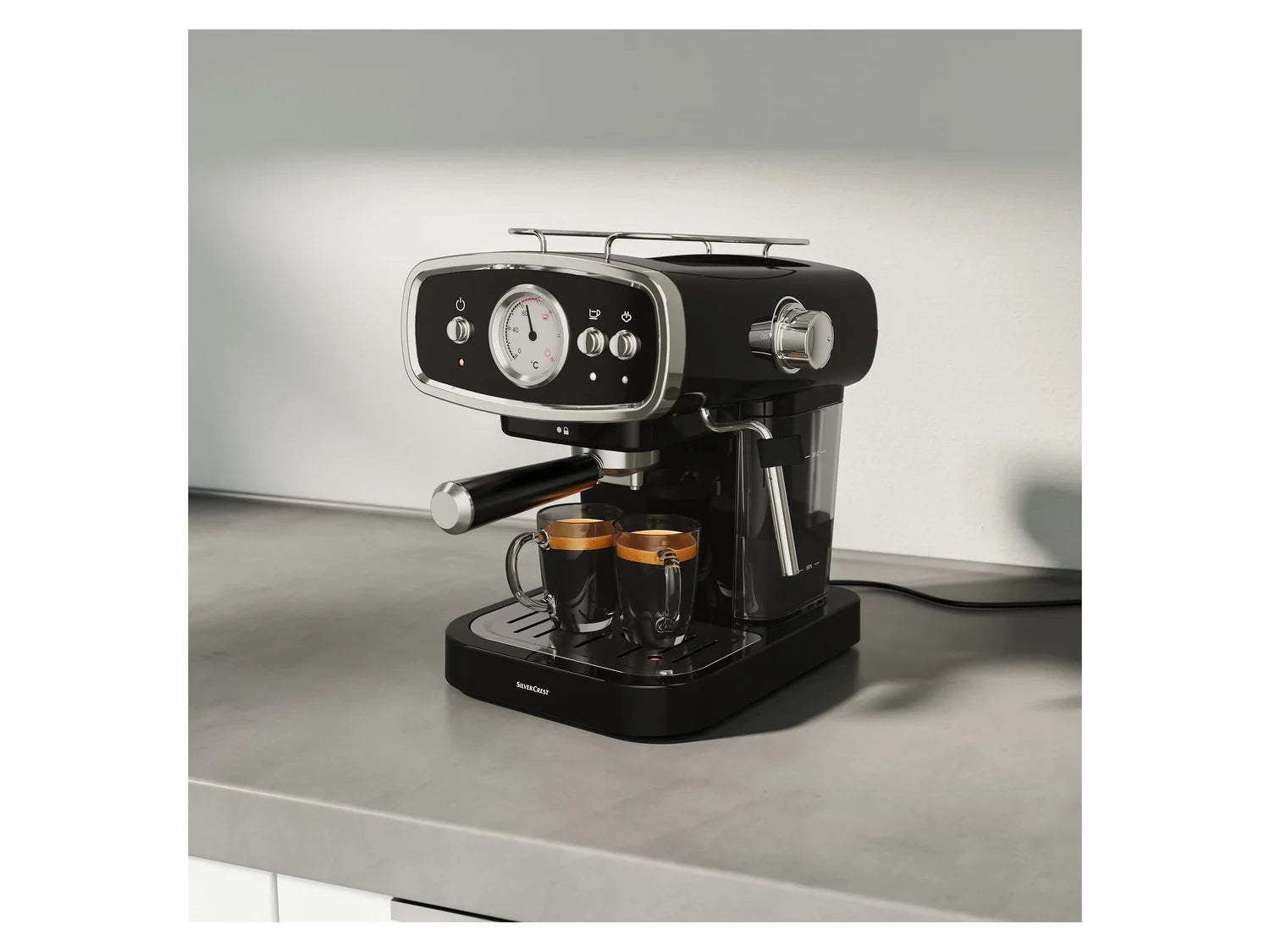 SILVERCREST&reg; KITCHEN TOOLS &raquo;SEM 1050 A2&laquo; espresso machine with portafilter system