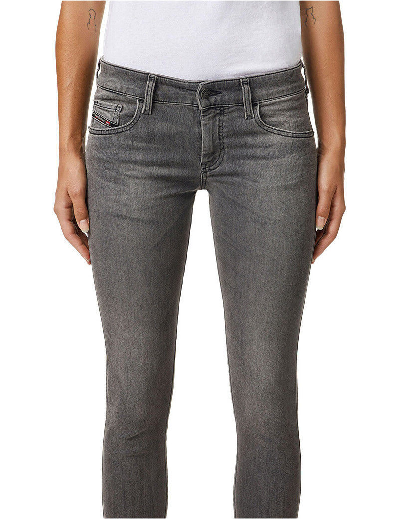 DIESEL JEAN FEMME SLANDY LOW ZIP 69XW
